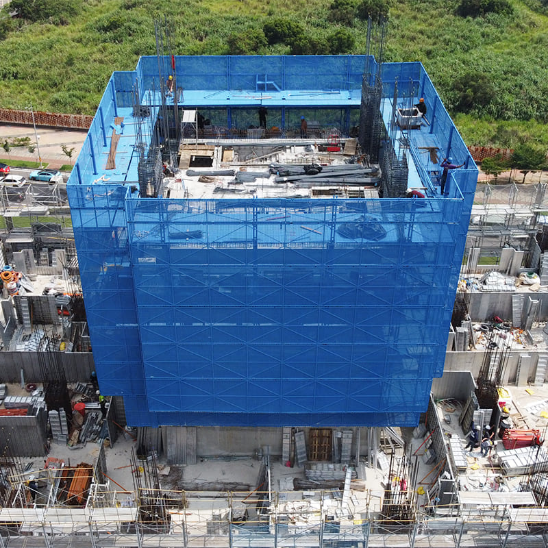 Automatic Hydraulic Climbing Formwork System