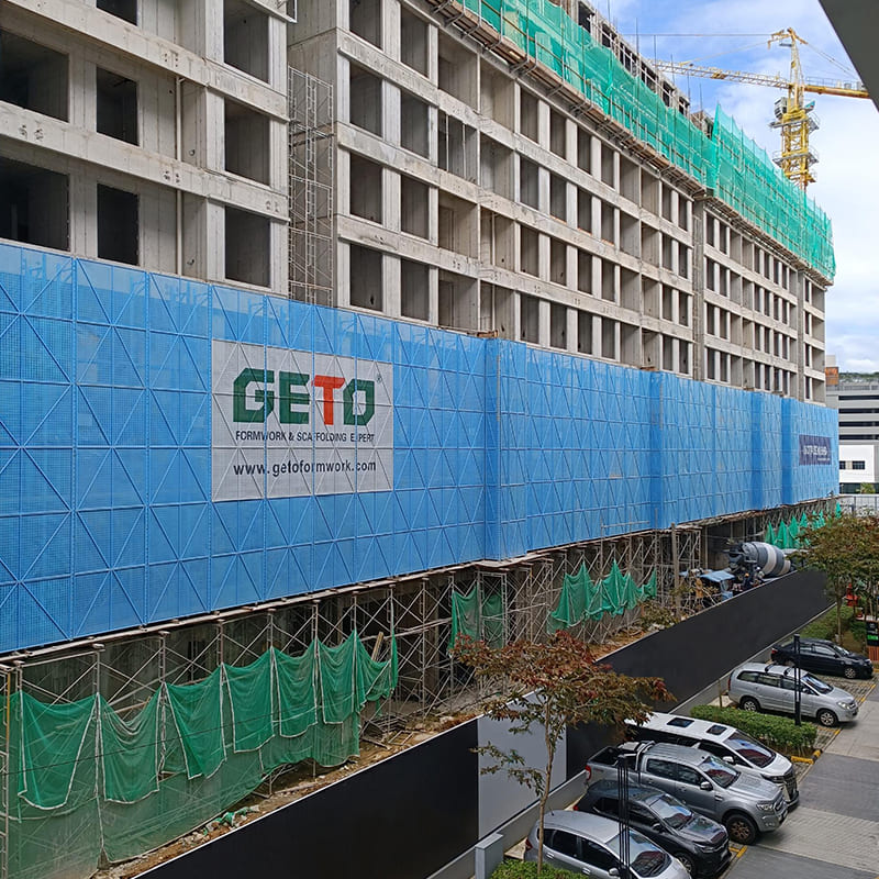 GETO Self-Climbing Scaffolding System