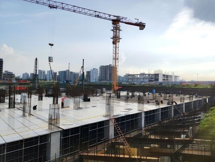 South Asia Commercial Complex Steel Formwork Project